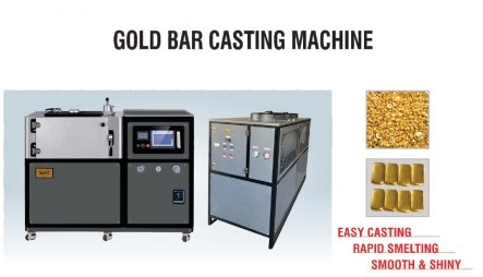 Gold Bar Making Machine – 100 Gram to 1 Kg Capacity